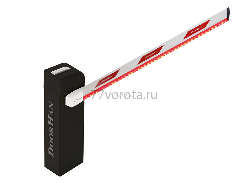 Мини шлагбаум DoorHan BARRIER-PRO4000LED 4 м - фото 1